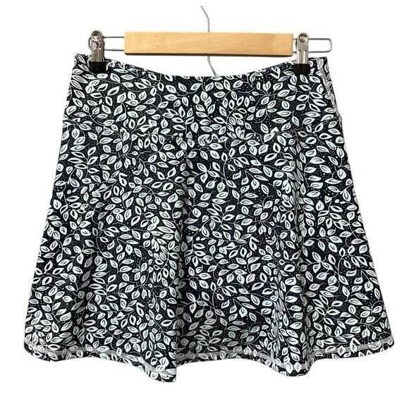 LouKeith Skort Women's Medium Floral Blue Activewear with Pocket - Picture 2 of 10